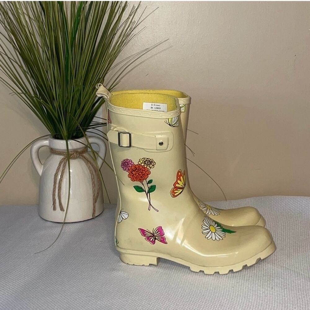 Disney Parks Epcot Flower and Garden Festival Rain Muck Boots 2022 - Picture 2 of 11